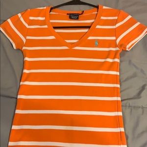 Xs striped Polo